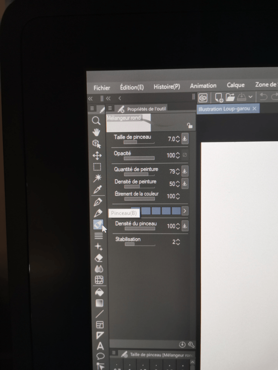 toolbar problem - CLIP STUDIO ASK