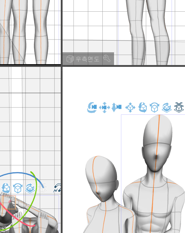 Four sides CLIP STUDIO ASK