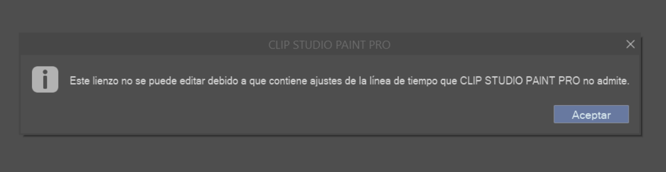 This canvas cannot be edited (Reading Mode) - CLIP STUDIO ASK