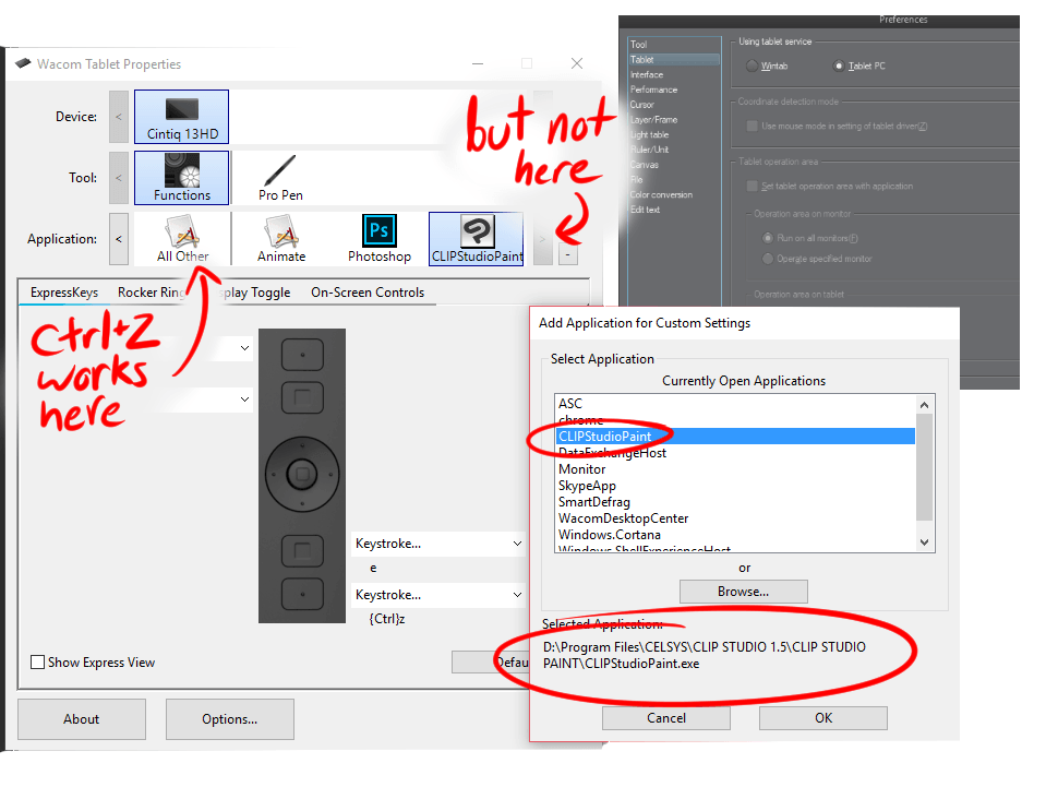 Wacom Express Keys Wont Work Clip Studio Ask