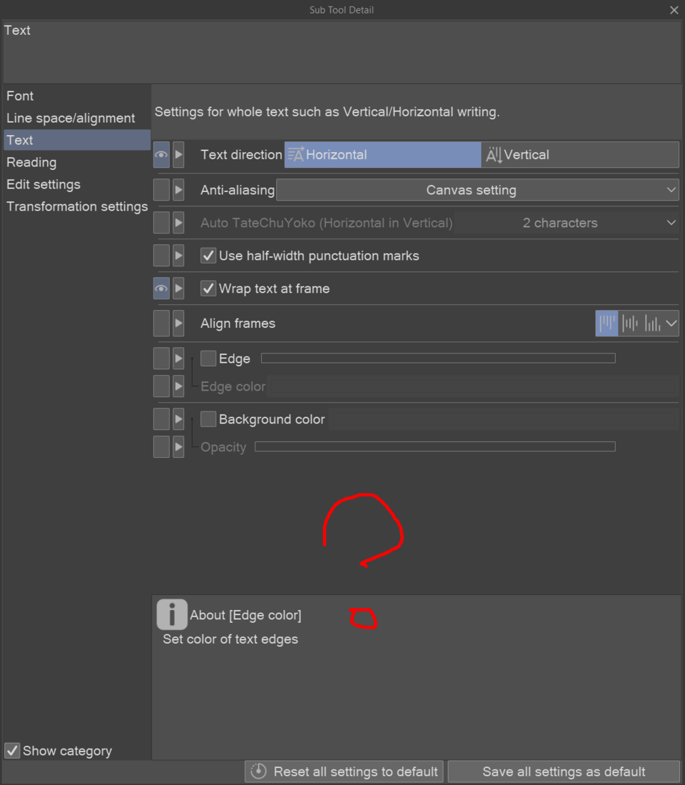 Click & Drag Text Box - CLIP STUDIO ASK