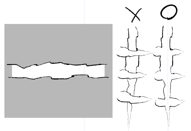 フチありブラシがうまく作れない Clip Studio Ask