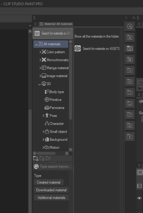 My downloaded materials are gone - CLIP STUDIO ASK