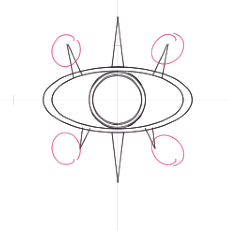 2 つの対称定規を同時に使用する方法は Clip Studio Ask