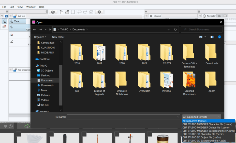 How Do I Upload A Obj Model Onto Clip Studio Modeler Clip Studio Ask