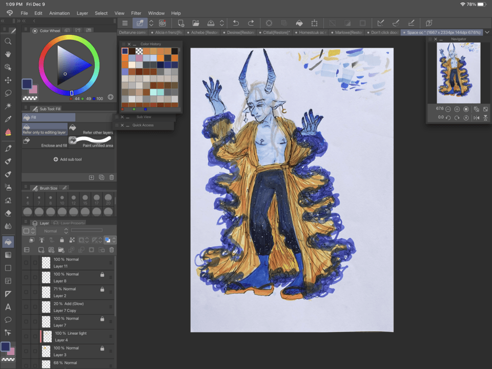 Transfering edited image onto another layer? - CLIP STUDIO ASK