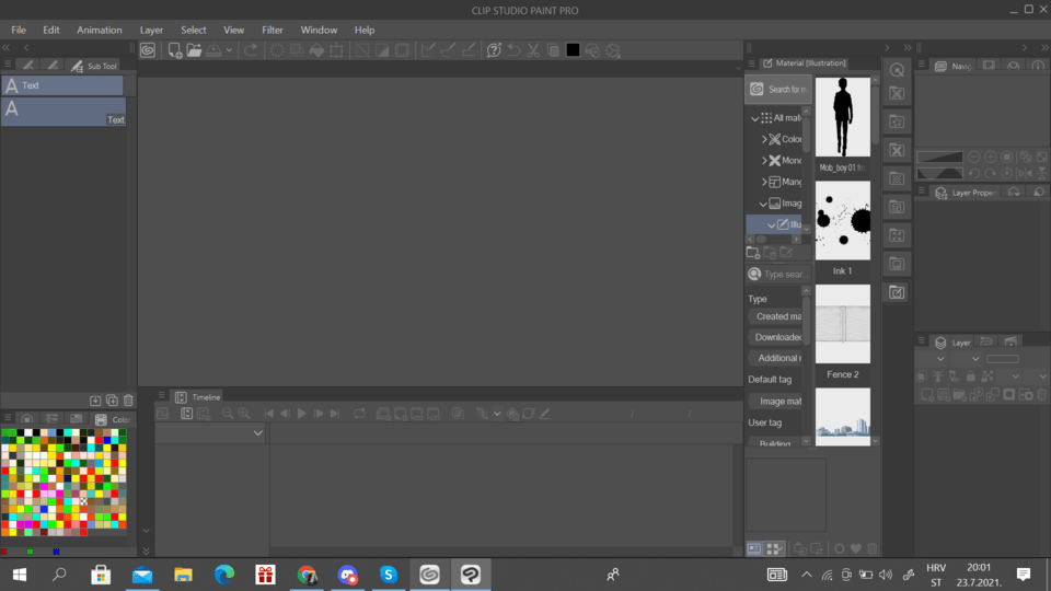 Paint brushes deleted CLIP STUDIO ASK