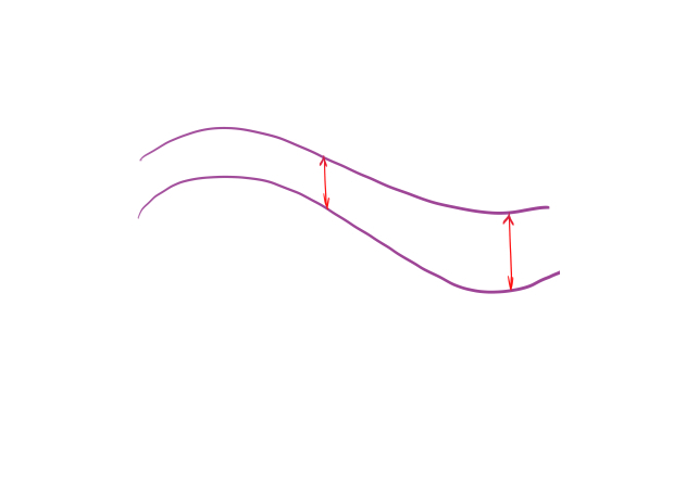 均等の幅で描けません Clip Studio Ask