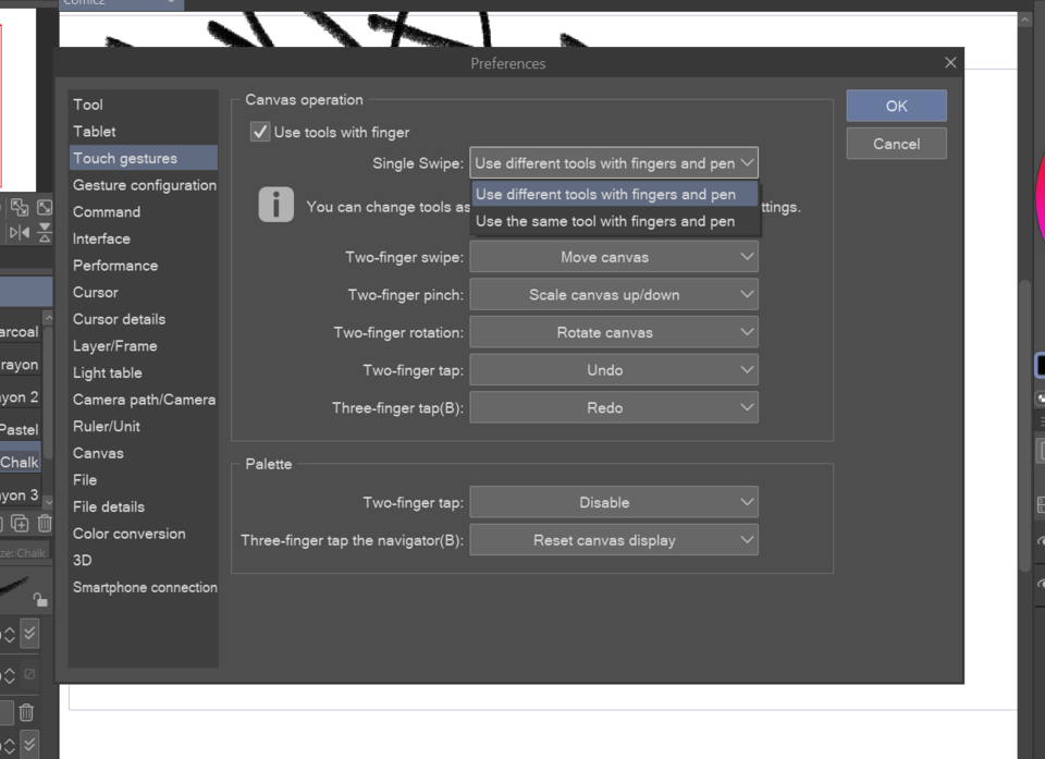 clip studio isnt letting me set pen pressure CLIP STUDIO ASK