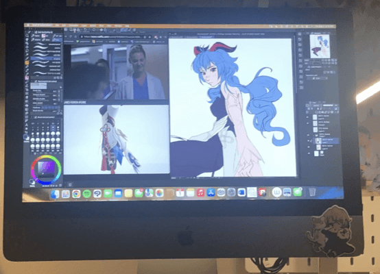 Can't see other windows only grey screen - CLIP STUDIO ASK