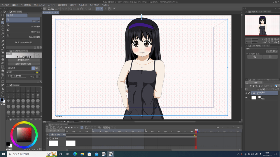 I can't zoom the 2D camera. - CLIP STUDIO ASK