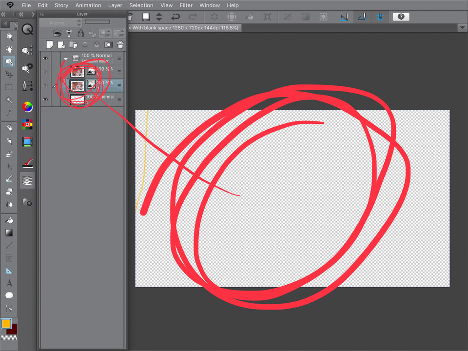 사진을 가져올 때 왜 보이지 않습니까? CLIP STUDIO ASK
