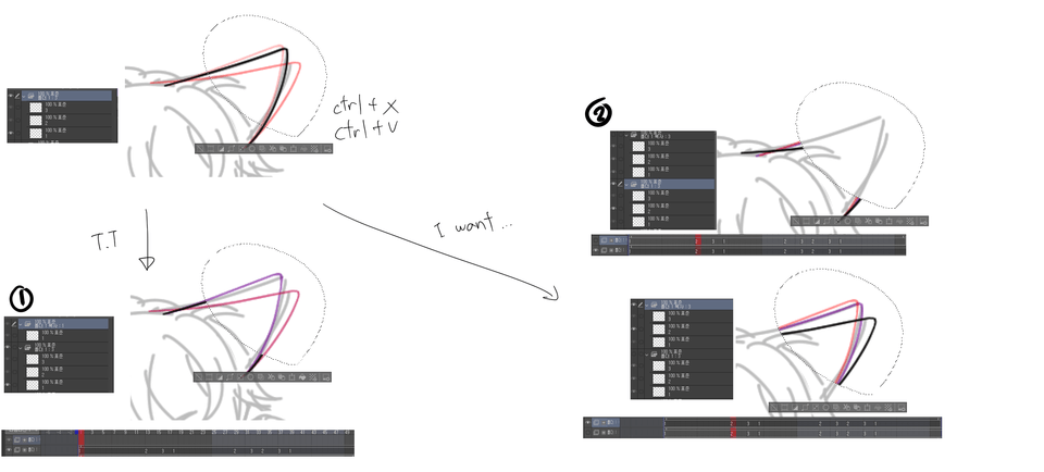 Animation ctrl + x - CLIP STUDIO ASK