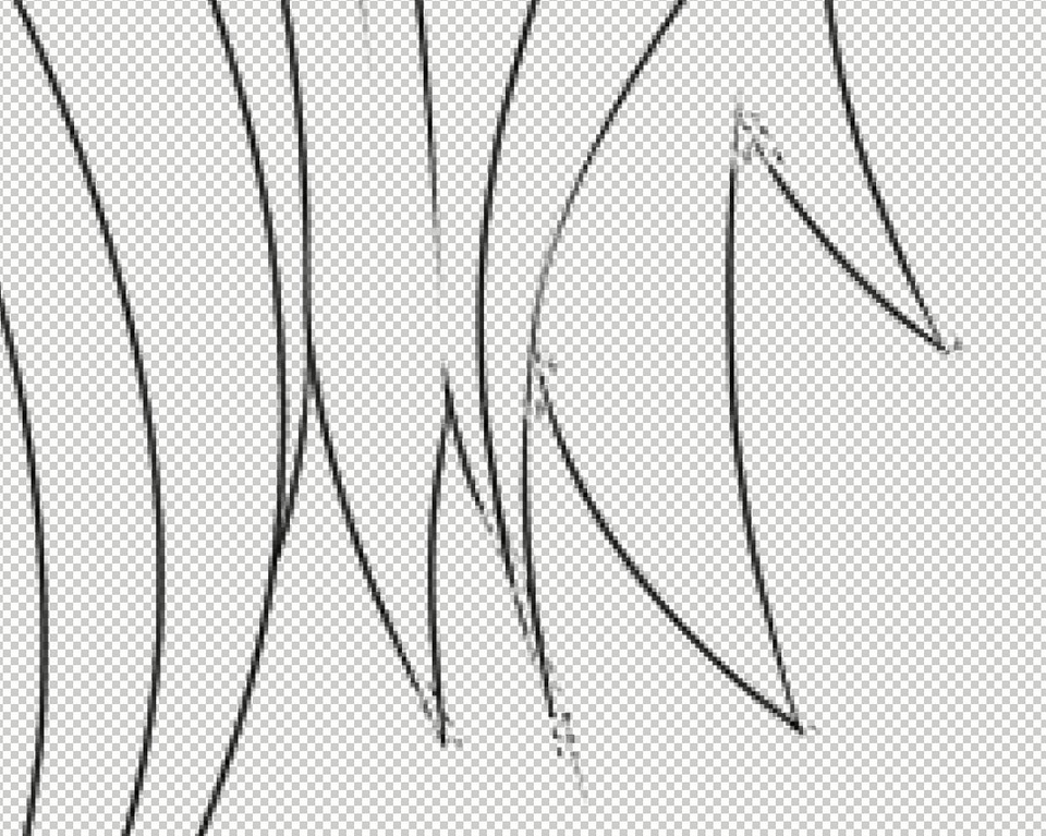 Vector line broken - CLIP STUDIO ASK