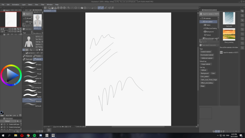 Pen pressure in not working CLIP STUDIO ASK