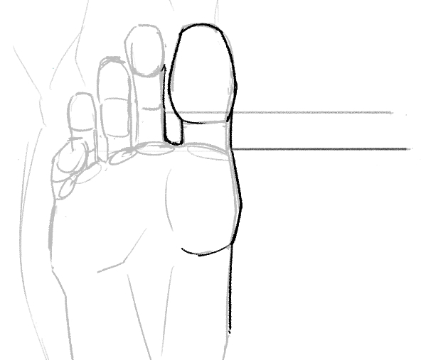 An issue where straight lines keep appearing when working with an iPad