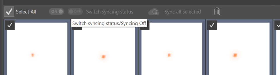 Sync not showing up? (PRO) - CLIP STUDIO ASK
