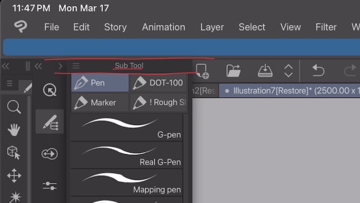 Workspace - CLIP STUDIO ASK