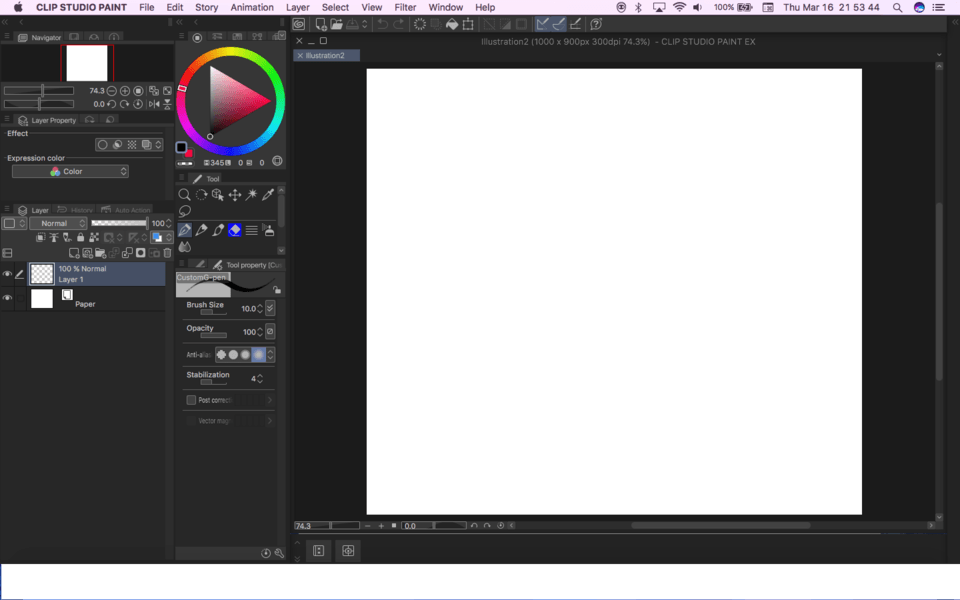 CLIP STUDIO PAINT 커맨드 바가 없나요? CLIP STUDIO ASK