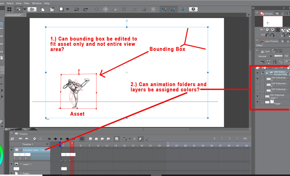 アニメーション：操作/オブジェクトツールの問い合わせ CLIP STUDIO ASK