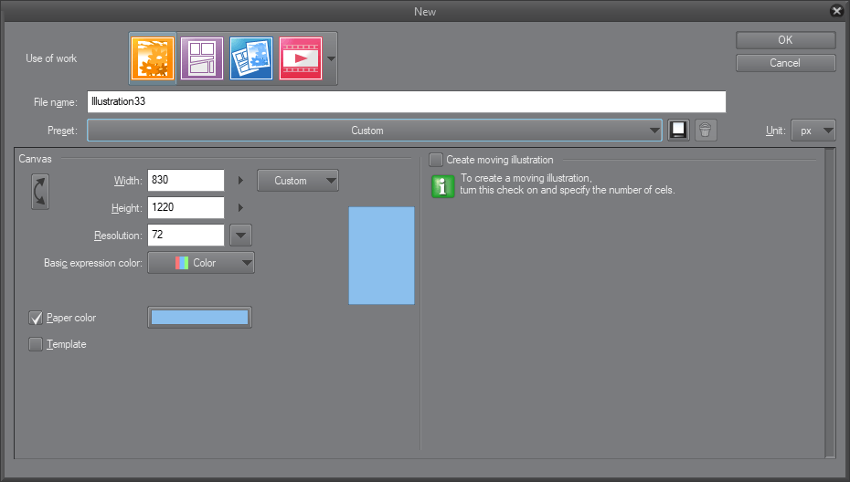 Cannot use timelapse feature - CLIP STUDIO ASK