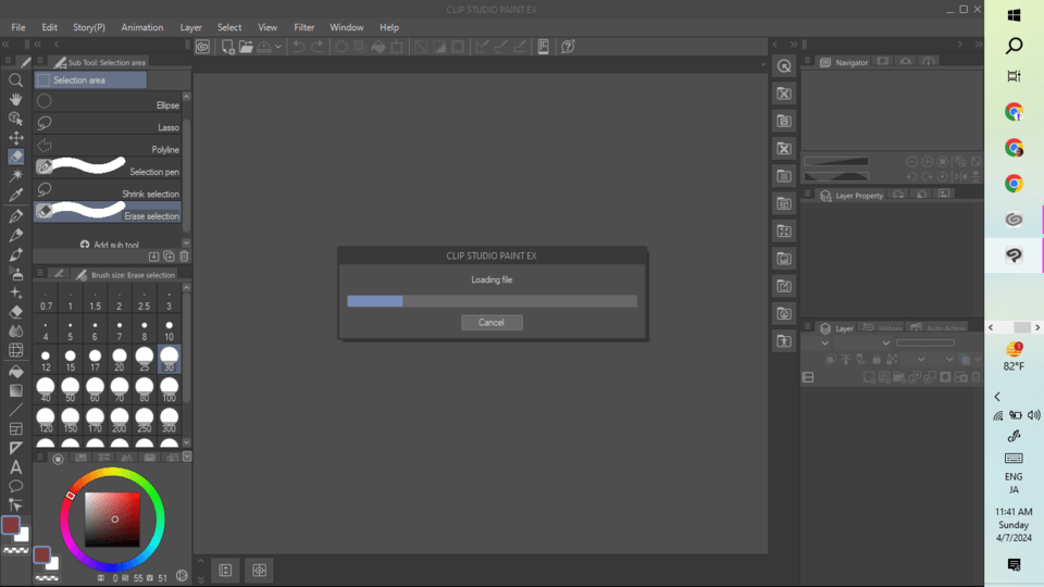 My file is opening, please help!! - CLIP STUDIO ASK