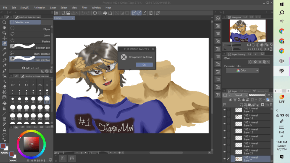 My file is opening, please help!! - CLIP STUDIO ASK
