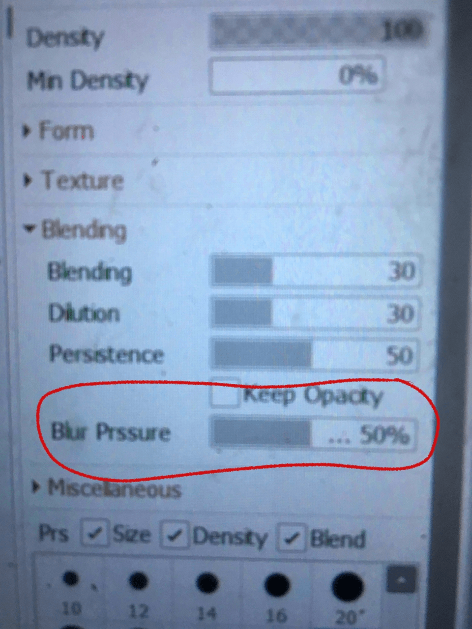 Blur Pressure Sai2 Smoothing Prs Sai Equivalent In Clip Studio Paint Clip Studio Ask