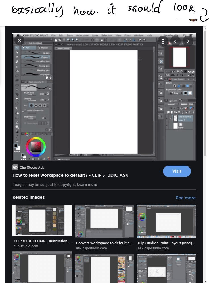 Layout looking completely different from how it should? - CLIP STUDIO ASK
