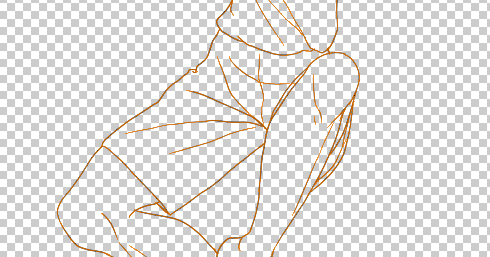 ベクターレイヤーのオレンジ色の補助線を消す方法は Clip Studio Ask