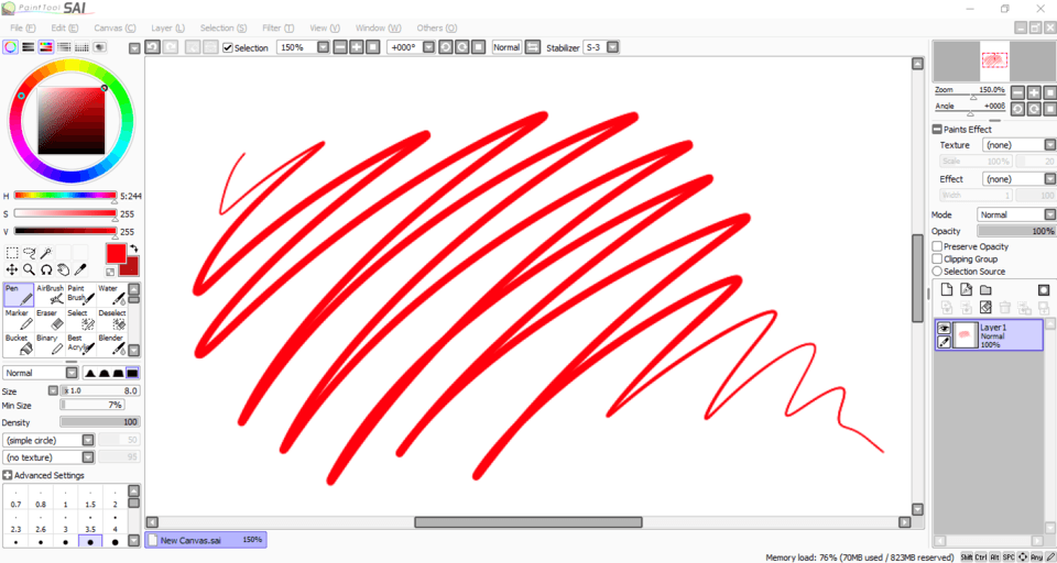 Pen pressure doesn't work in Clip Studio, but it works in other programmes?  - CLIP STUDIO ASK