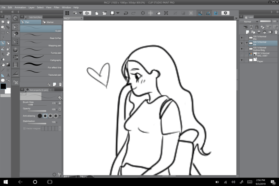 Why Is My G Pen So Pixelated Clip Studio Ask