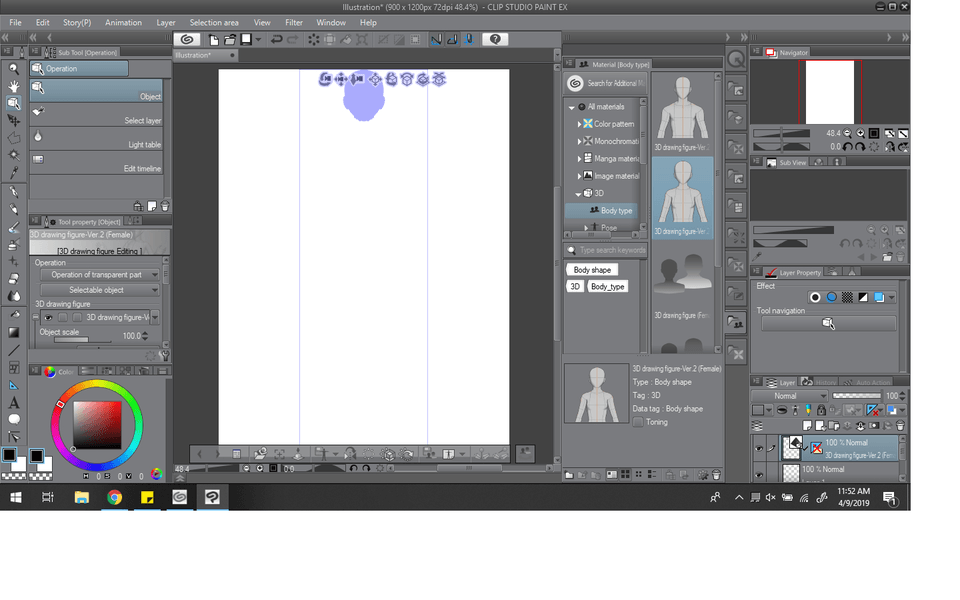 3D Model - CLIP STUDIO ASK