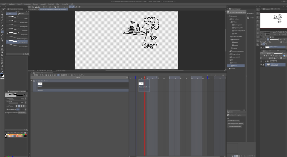 Animation - storage space * .clip more than 550MB - CLIP STUDIO ASK