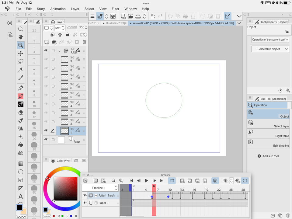 keyframes won’t work on all layers. - CLIP STUDIO ASK