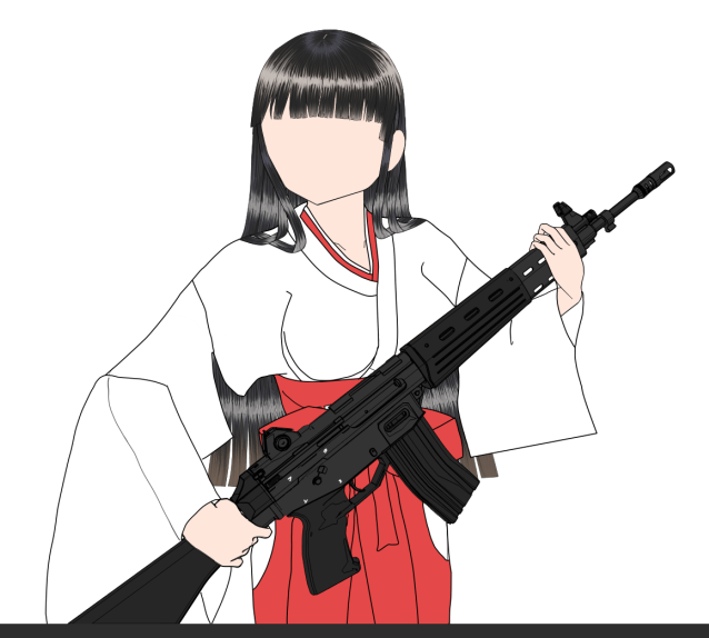 巫女キャラ絵の制作途中なのですがアドバイスください Clip Studio Ask