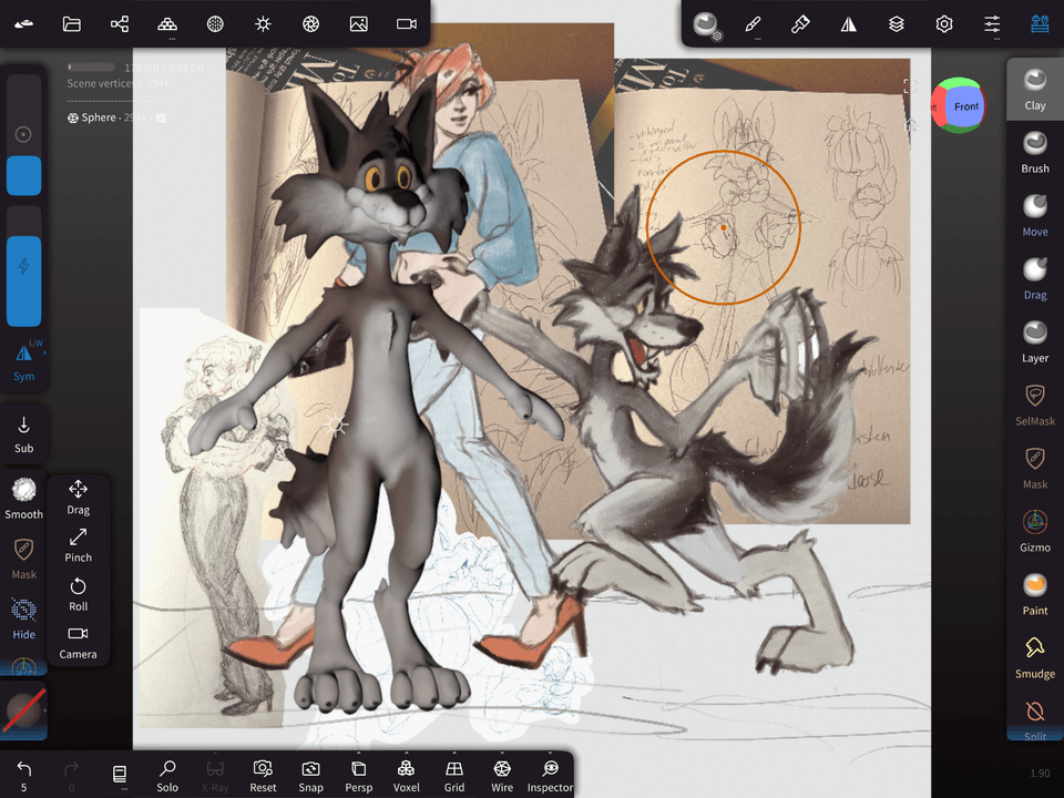 need to rig and import a 3d model for clip studio paint! - CLIP STUDIO ASK