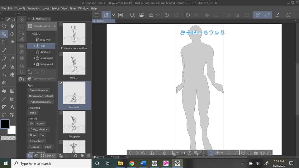 インポートした3dモデルにシェーディングがないのはなぜですか Clip Studio Ask