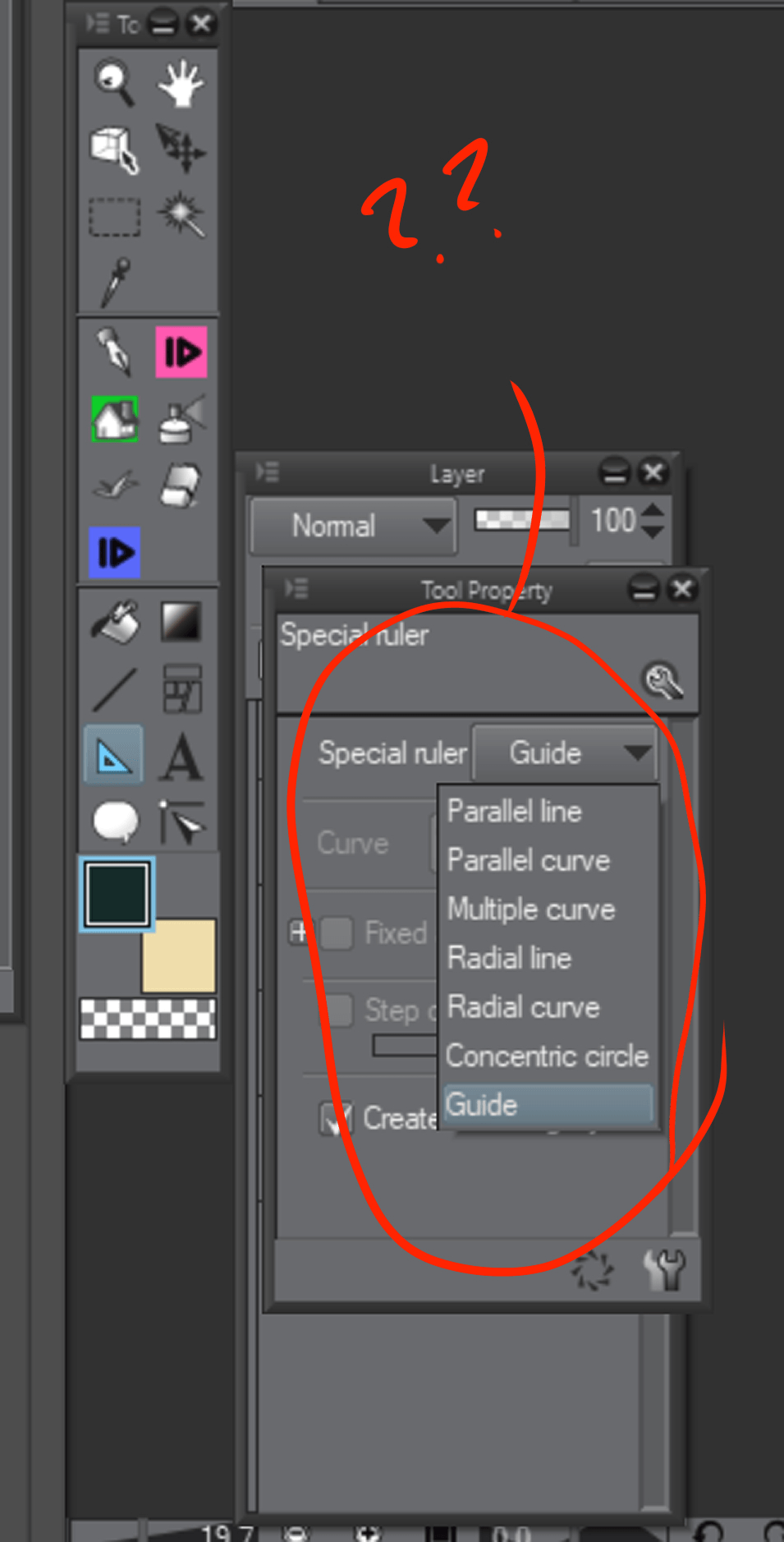 Symmetry ruler is missing? - CLIP STUDIO ASK