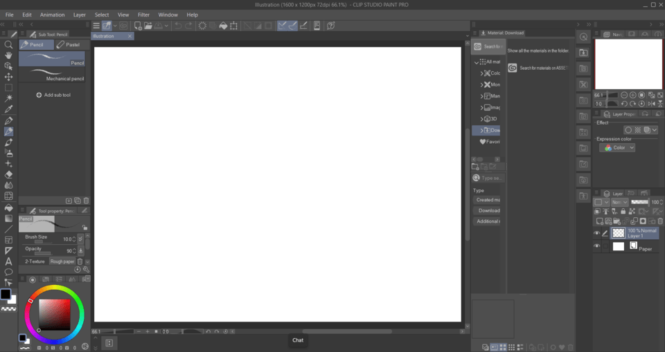 Clip Studio Asset Store/Front Page Fails to open CLIP STUDIO ASK