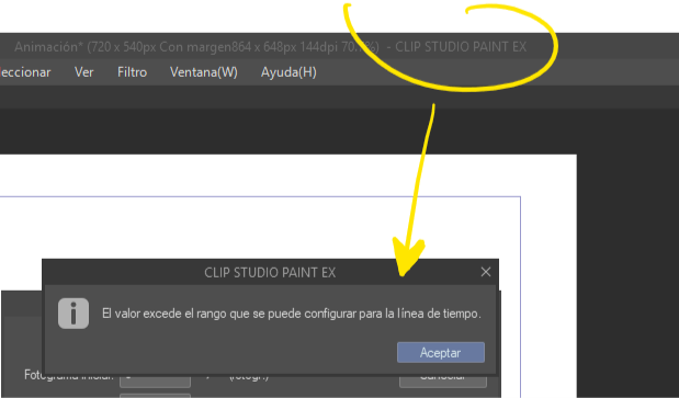 It won't let me add more than 24 frames even in EX - CLIP STUDIO ASK