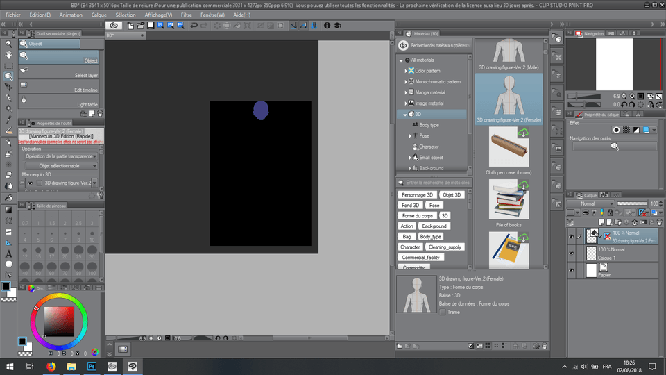 3D model display problem - CLIP STUDIO ASK