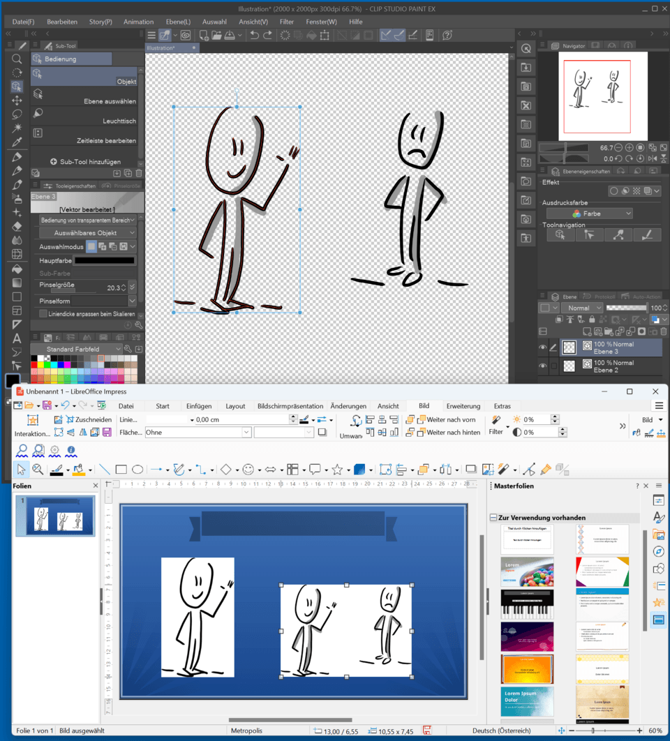 Copy line art with transparency. - CLIP STUDIO ASK