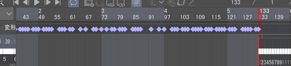 I want to organize my drawings and keyframe settings - CLIP STUDIO ASK