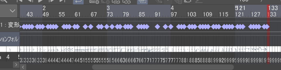 I want to organize my drawings and keyframe settings - CLIP STUDIO ASK