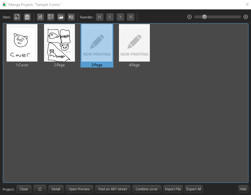 Clip Studio Pro에 만화 관리 도구가 있습니까? CLIP STUDIO ASK