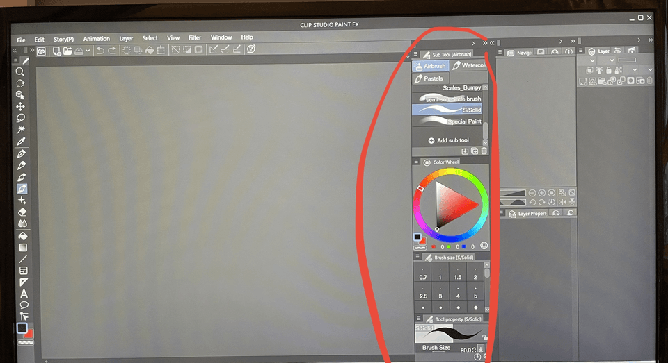 Updated CSP: Interface Issues - CLIP STUDIO ASK