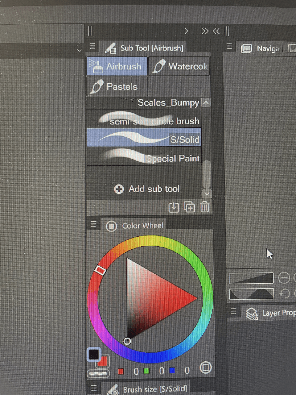 Updated CSP: Interface Issues - CLIP STUDIO ASK