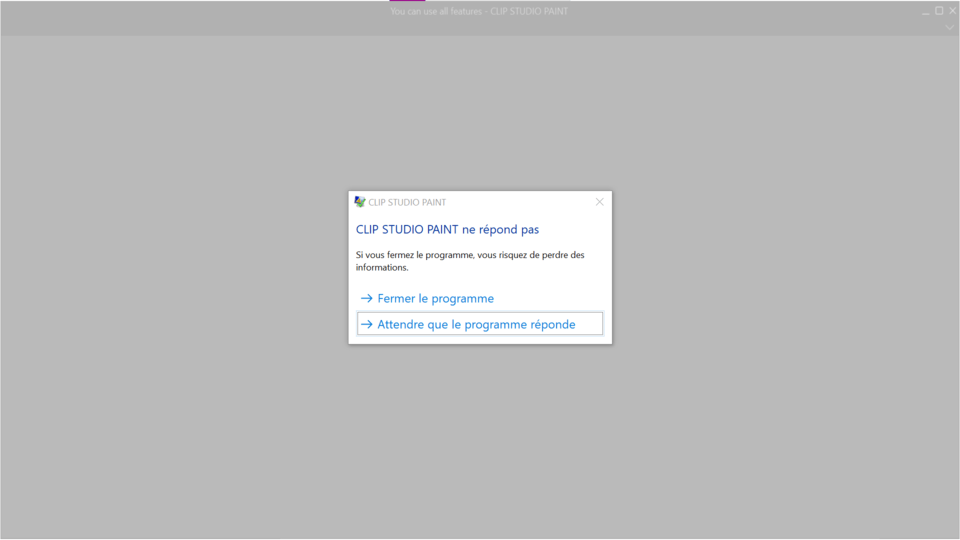 Clip Studio won't LOAD! CLIP STUDIO ASK