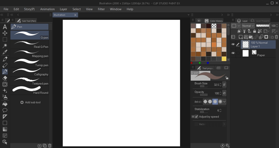 After the update, the panels became larger - CLIP STUDIO ASK